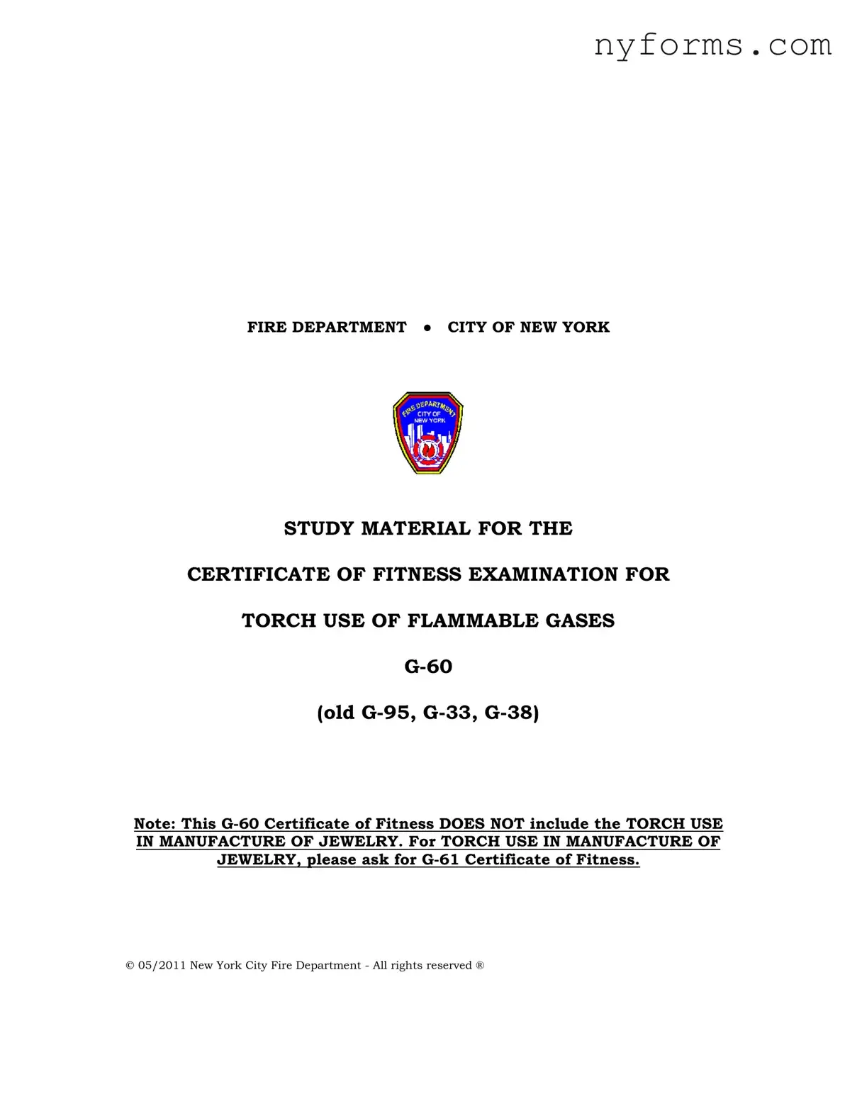Fill a Valid Hot Work License Nyc Template