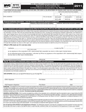 Fill a Valid Nyc 579 Gct Template