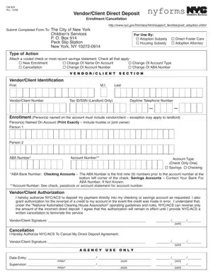 Fill a Valid Nyc Cm 623 Template