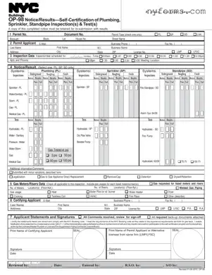 Fill a Valid Nyc Op 98 Template