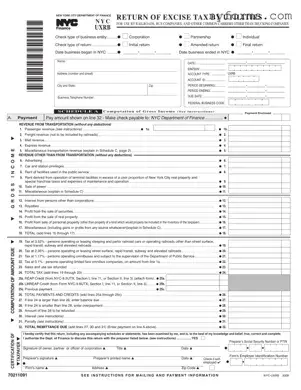 Fill a Valid Nyc Uxrb Template