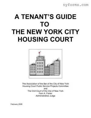 Fill a Valid Official Nycha Template