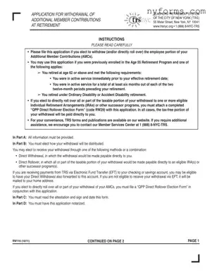 Fill a Valid Trsnyc Rw116 Template